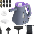 Steam Cleaner: 10s Fast Heating-Lockable Steam Trigger-Large Tank-Refill by awasky