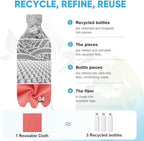 AIDEA Microfiber Cleaning Cloth, 165 Sheets, Micro Fiber Cloth - Image 4