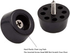 20pcs Round Furniture Pads, ULIFESTAR Furniture Feet Glides Sliders Carpet - Image 4