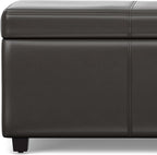 SIMPLIHOME Avalon 44 inch Wide Contemporary Rectangle Lift Top Rectangular - Image 10
