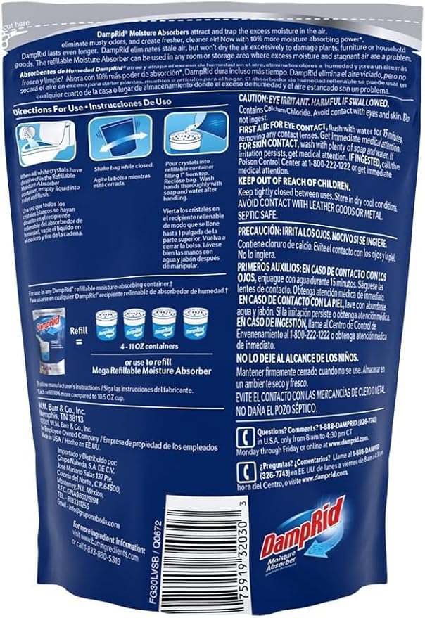 Damp Rid Refillable Moisture Absorber, Includes Single Damp Rid Lavender - Image 7