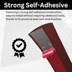1/5 inch Height Floor Transition Strip, Self Adhesive Carpet Wood Tile Vinyl - Image 4