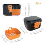 ARGOMAX Leak Proof Denture Bath Cup, Portable Soaking Denture Box, Denture Bath - Image 3