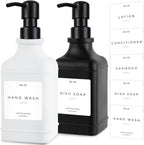 Emerson Essentials Soap Dispenser, Dish Soap Bottle Dispenser, Farmhouse Hand by Emerson+Essentials