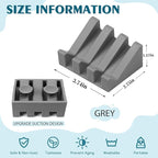 Silicone Soap Dish for Bar Soap Holder for Shower Bathroom Self Draining - Image 5