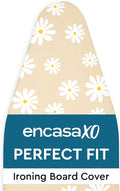 Encasa XO Ironing Board Cover and Pad 54"x15" by EncasaXO