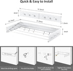 Drying Rack Clothing, Clothes Drying Rack Wall Mounted, Laundry Drying Rack - Image 2