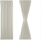 DWCN French Door Curtains – Rod Pocket Thermal Blackout Curtain - Image 7