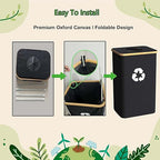 Recycling Bin for Kitchen Indoor Home, Large 100L/ 27 Gallon Recycle Bin - Image 2