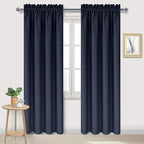 DWCN Blackout Curtains Room Darkening Thermal Insulated Bedroom Curtains Window by DWCN