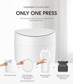 TOWNEW T AIR ONE Smart Trash Can, 2.6 Gallon Automatic Garbage Can - Image 2
