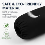 Non-Slip Shoe Covers Disposable, XL Large 200-Pack | Black Breathable Boot - Image 2