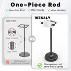 Black Toilet Paper Holder Stand, Matte Black Toilet Paper Holder Free Standing - Image 4