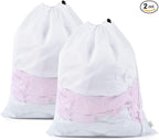OTraki 2 Pack Mesh Laundry Bag, 20x24 Inch Heavy Duty Laundry Fine Mesh Bags by OTraki