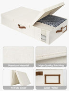 StorageWorks 2-Pack Jumbo Under Bed Storage Bins - Image 4