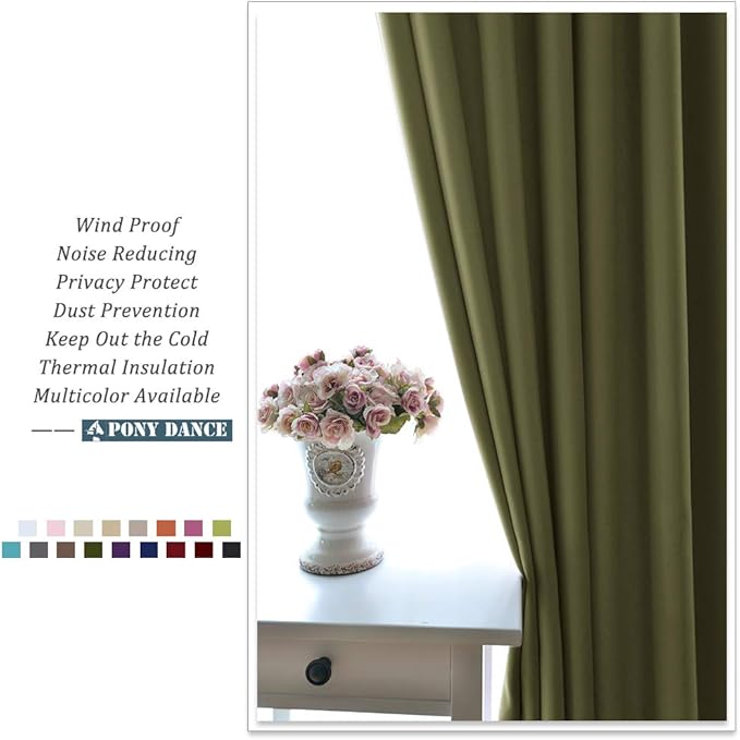 PONY DANCE Window Curtain Tiers - Image 6