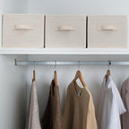 StorageWorks Storage Baskets for Shelves, Foldable Fabric Closet Storage Bins - Image 8