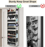 Over The Door Hanging Organizer 5-Shelves and 10 Side Pockets, Over The Door - Image 4