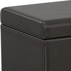 SIMPLIHOME Avalon 54 inch Wide Contemporary Rectangle Extra Large Storage - Image 7