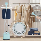Standing Garment Steamer, 2000W Powerful Steamer - Image 6