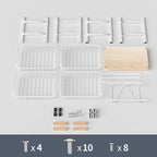 5-Layer Fruit Basket Kitchen Food Storage Organizer and Storage Rack, Stackable - Image 5