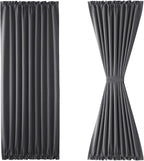 DWCN French Door Curtains – Rod Pocket Thermal Blackout Curtain - Image 7