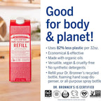 Dr. Bronner's Magic Soap-Pure-Castile Liquid Soap Refill-Regenerative Organic - Image 5
