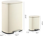 happimess HPM1006F Connor Rectangular 13-Gallon Trash Can - Image 5
