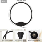 Magnetic Curtain Tiebacks 6 Pack Outdoor Rope Curtain Tie Backs Decorative - Image 2
