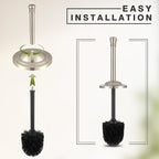 Stainless Steel 304 Toilet Brush and Holder, Toilet Bowl Brush - Image 6