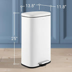happimess HPM1011C Curtis 8-Gallon Step-Open Trash Can - Image 6