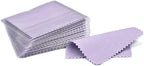 SEVENWELL 50pcs Jewelry Cleaning Cloth Purple Polishing Cloth by SEVENWELL