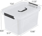 18 Quart Plastic Storage Bins - Image 2