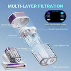 Mattress Vacuum Cleaner, 18Kpa Handheld Bed Vacuum Cleaner - Image 4