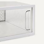 Amazon Basics Stackable and Foldable Clear Shoe Storage Organizer Box - Image 4