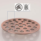 4-Inch Screw-in Shower Strainer Drain Cover Replacement Floor Strainer - Image 3