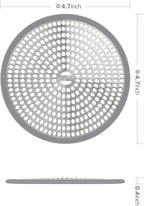 LEKEYE Shower Drain Hair Catcher/Strainer/Stainless Steel and Silicone - Image 2