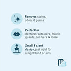 Denture Bath Case and Retainer Case, Denture Bath Cup - Image 3