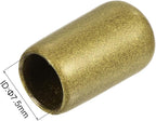 uxcell 20pcs Rubber End Caps 7.5mm ID Vinyl Round Tube Bolt Cap Cover Thread - Image 3
