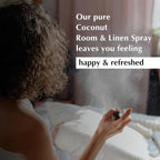 Coconut Room, Linen & Pillow Spray by Aromafume | 100ml/3.38 fl oz | - Image 4