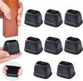 Ezprotekt 8 Pcs Rectangle Black Felt Chair Leg Floor Protectors by VisittheEzprotekt