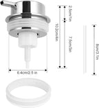 Foam Soap Dispenser Pump 2pcsHead Replacement Spare Plastic Pump Bathroom - Image 3