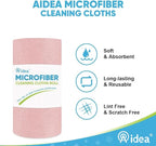 AIDEA Microfiber Cleaning Cloth Roll, 55 Sheets, Microfiber Towels - Image 3