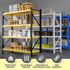 Storage Shelves Heavy Duty, Metal Garage Shelving Units, 4 Tier Storage Rack - Image 5