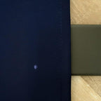 Pickluc Navy Blue Cafe Curtain 30 Inches Length, Rod Pocket Small Kitchen - Image 5