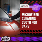 AIDEA Microfiber Cleaning Cloth Grey 10PK, Micro Fiber Cloth - Image 4