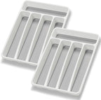 Silverware Organizer 2 Pieces Utenisl Organizer Holder Kitchen Drawer Organizer by Loyareal