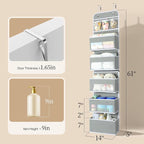 LAMU 6-Tier Over The Door Organizer, Swing - Image 3