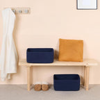 Large Storage Baskets for Organizing, Closet Shelf Baskets for Clothes Blanket - Image 6