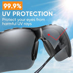 TICONN Anti-Fog Safety Glasses for Men and Women, ANSI Z87.1 Scratch Proof Eye - Image 3